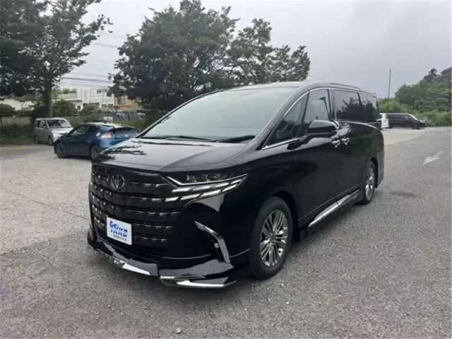 2026 Toyota Alphard Hybrid Hybrid 2.5 Z E-FOU Black Van for sale, Japanese used car export | GULJI TRADERS
