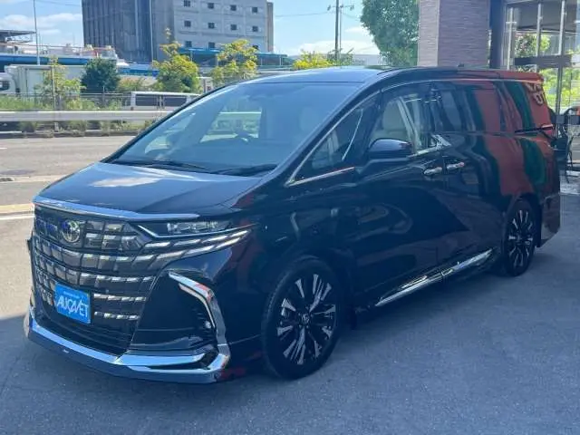 2026 Toyota Alphard Hybrid Spacious Lounge Black Van for sale, Japanese used car export | GULJI TRADERS