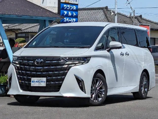 2026 Toyota Alphard Hybrid HV Z Advanced Park Universal Step - photo 1 2026 Toyota Alphard Hybrid HV Z Advanced Park Universal Step Pearl Van for sale, Japanese used car export - photo 1 of 24 | GULJI TRADERS