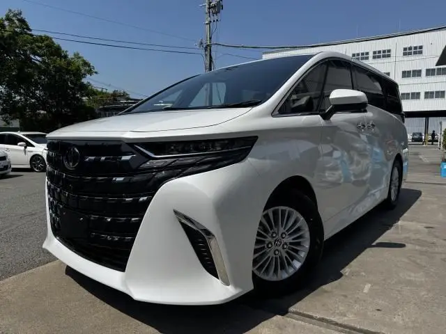 2026 Toyota Alphard Hybrid X - photo 1 2026 Toyota Alphard Hybrid X White Van for sale, Japanese used car export - photo 1 of 9 | GULJI TRADERS
