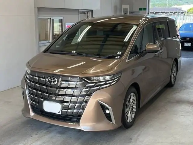 2026 Toyota Alphard Hybrid Z - photo 1 2026 Toyota Alphard Hybrid Z Gold Van for sale, Japanese used car export - photo 1 of 5 | GULJI TRADERS