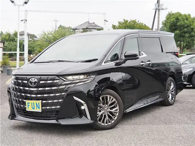 2025 Toyota Alphard Phev Executive Lounge 4WD - photo 1 2025 Toyota Alphard Phev Executive Lounge 4WD Black Van for sale, Japanese used car export - photo 1 of 78 | GULJI TRADERS