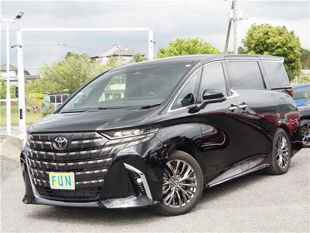 2025 Toyota Alphard Phev Executive Lounge 4WD ★ Universal Step - photo 1 2025 Toyota Alphard Phev Executive Lounge 4WD ★ Universal Step Black Van for sale, Japanese used car export - photo 1 of 73 | GULJI TRADERS