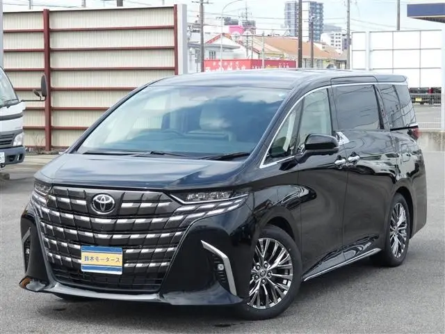 2025 Toyota Alphard Phev 2.5 Executive 6 people 4WD Black Van for sale, Japanese used car export - photo 1 of 30 | GULJI TRADERS