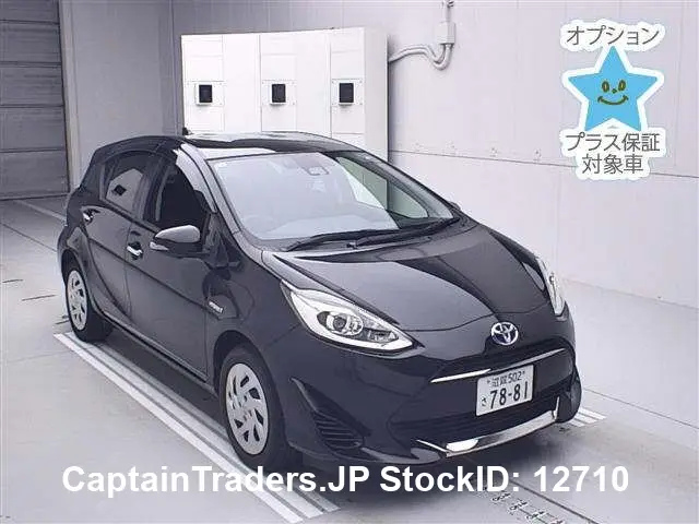 2018 Toyota Aqua Black Sedan for sale, Japanese used car export | GULJI TRADERS