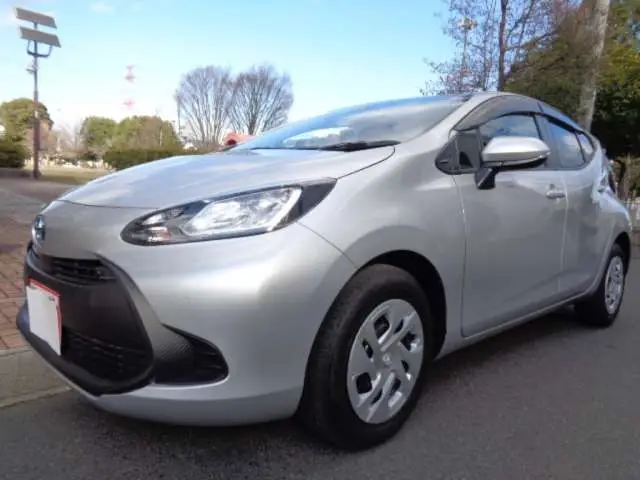 2025 Toyota Aqua X ★Mileage 8,400KM Gray Sedan for sale, Japanese used car export - photo 1 of 43 | GULJI TRADERS