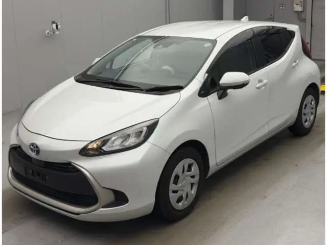 2025 Toyota Aqua G Pearl Sedan for sale, Japanese used car export - photo 1 of 3 | GULJI TRADERS