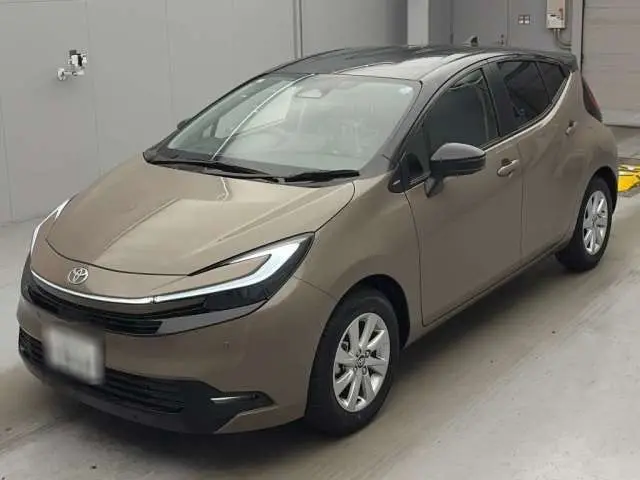 2026 Toyota Aqua Z Brown Sedan for sale, Japanese used car export | GULJI TRADERS