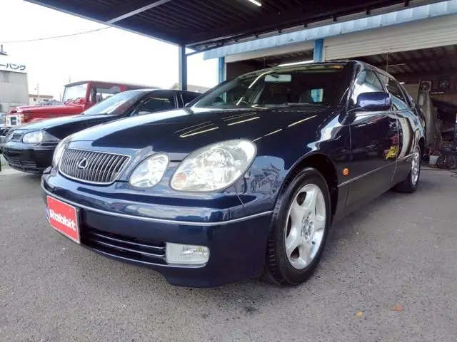 1998 Toyota Aristo 3.0 S300 Blue Sedan for sale, Japanese used car export | GULJI TRADERS