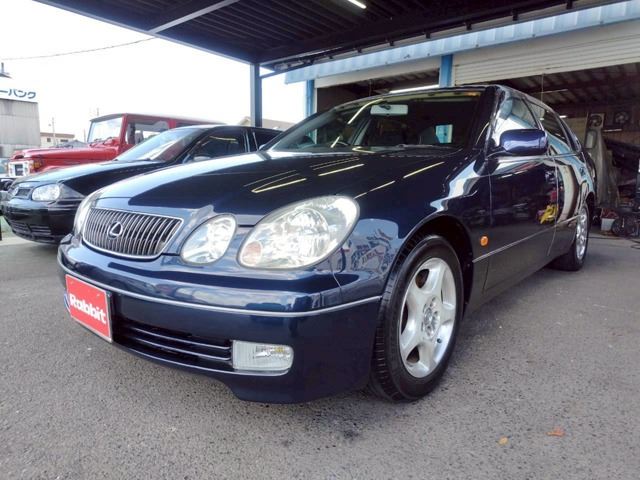1998 Toyota Aristo 3.0 S300 Blue Sedan for sale, Japanese used car export | GULJI TRADERS