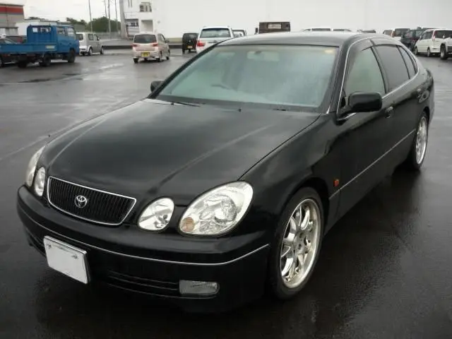 1998 Toyota Aristo S300 Black Sedan for sale, Japanese used car export | GULJI TRADERS