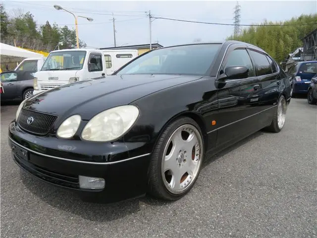 2000 Toyota Aristo 3.0 S300 Vertex Edition Black Sedan for sale, Japanese used car export | GULJI TRADERS