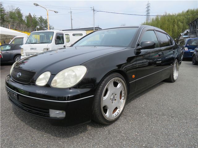 2000 Toyota Aristo 3.0 S300 Vertex Edition - photo 1 2000 Toyota Aristo 3.0 S300 Vertex Edition Black Sedan for sale, Japanese used car export | GULJI TRADERS
