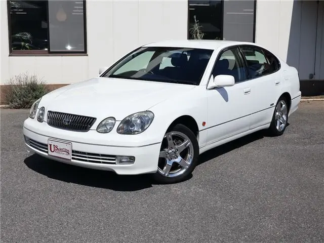 2000 Toyota Aristo S300 Vertex ED / CD player / Keyless entry / Xenon headlights / 5-speed automatic transmission / Late model - photo 1 2000 Toyota Aristo S300 Vertex ED / CD player / Keyless entry / Xenon headlights / 5-speed automatic transmission / Late model Pearl Sedan for sale, Japanese used car export - photo 1 of 50 | GULJI TRADERS