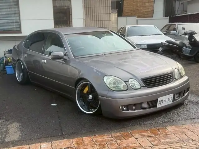 2000 Toyota Aristo V300 Vertex Edition - photo 1 2000 Toyota Aristo V300 Vertex Edition Black Sedan for sale, Japanese used car export - photo 1 of 9 | GULJI TRADERS