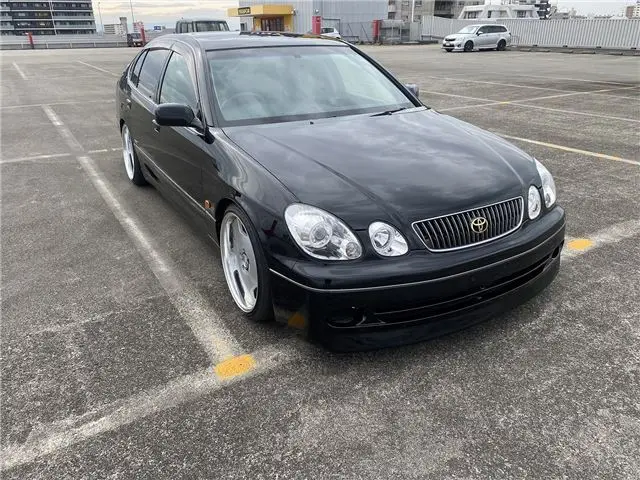 2001 Toyota Aristo V300 Vertex Edition Black Sedan for sale, Japanese used car export | GULJI TRADERS