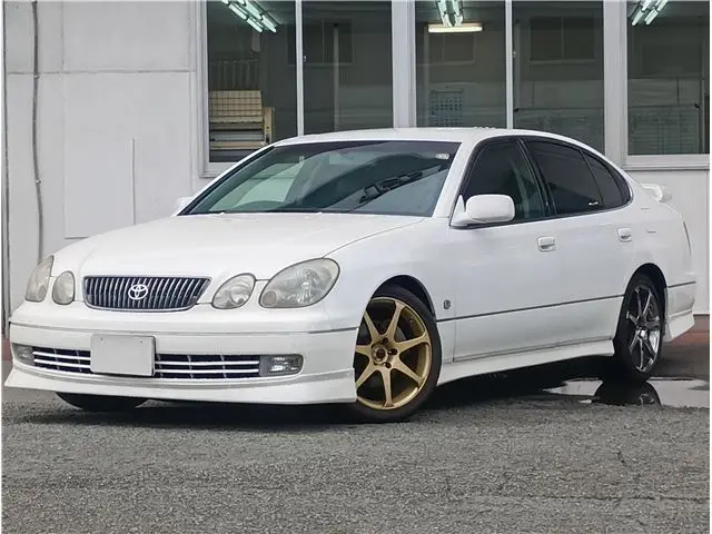 2001 Toyota Aristo V300 10th Anniversary Special Edition ★2JZ Engine★ Pearl Sedan for sale, Japanese used car export | GULJI TRADERS