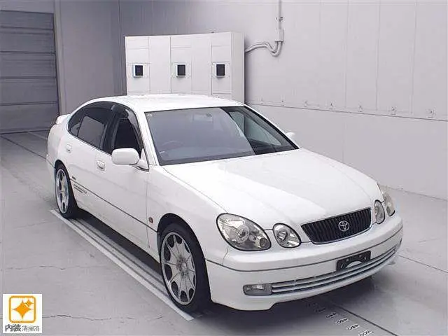 2002 Toyota Aristo V300 Vertex ED T-TB Pearl Sedan for sale, Japanese used car export - photo 1 of 11 | GULJI TRADERS