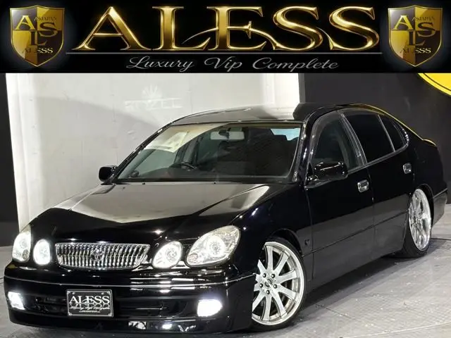 2004 Toyota Aristo 3.0 S300 Vertex Edition Black Sedan for sale, Japanese used car export | GULJI TRADERS