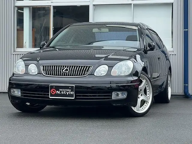 2004 Toyota Aristo V300 Vertex Edition Leather Seats Sunroof Turbo Black Sedan for sale, Japanese used car export | GULJI TRADERS