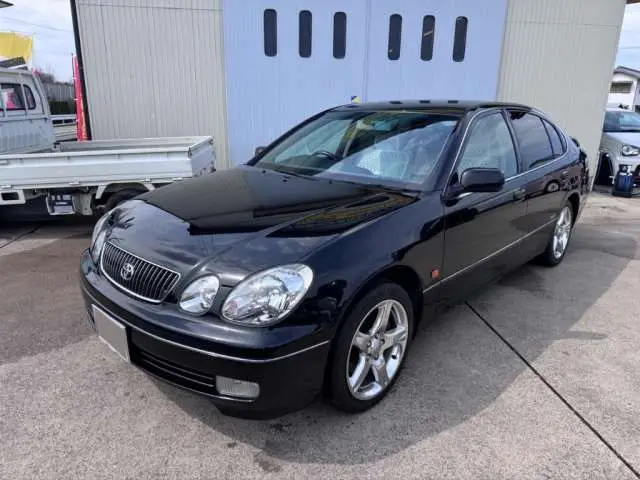 2004 Toyota Aristo S300 Vertex Edition Book - photo 1 2004 Toyota Aristo S300 Vertex Edition Book Black Sedan for sale, Japanese used car export - photo 1 of 7 | GULJI TRADERS