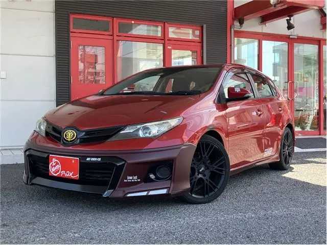 2013 Toyota Auris RS Red Sedan for sale, Japanese used car export - photo 1 of 38 | GULJI TRADERS