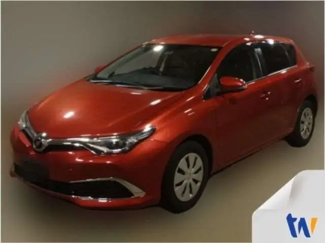 2015 Toyota Auris 150X Red Sedan for sale, Japanese used car export - photo 1 of 7 | GULJI TRADERS