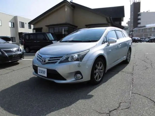 2013 Toyota Avevsis Wagon Li Silver Van for sale, Japanese used car export - photo 1 of 25 | GULJI TRADERS