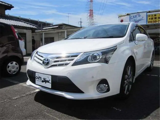 2014 Toyota Avevsis Wagon LI White Van for sale, Japanese used car export - photo 1 of 50 | GULJI TRADERS