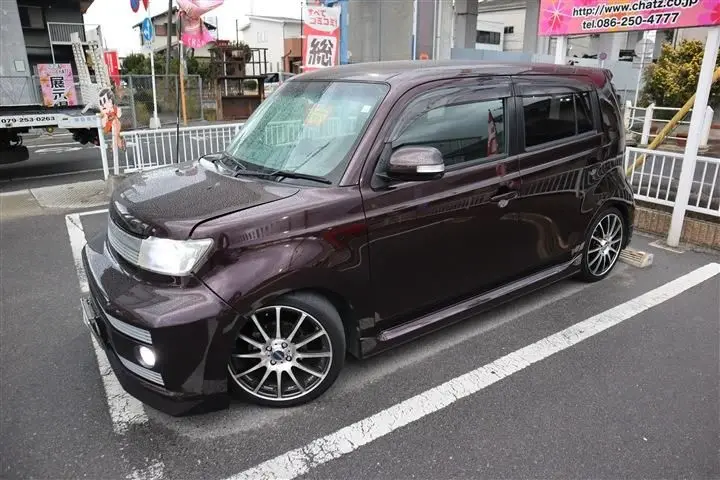 2008 Toyota bB Z Sparkle Purple Van for sale, Japanese used car export - photo 1 of 21 | GULJI TRADERS