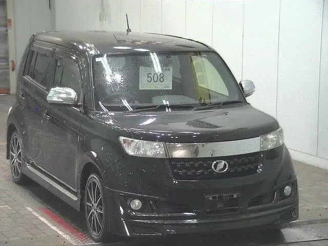 2014 Toyota bB Z Kirameki Black Van for sale, Japanese used car export - photo 1 of 6 | GULJI TRADERS