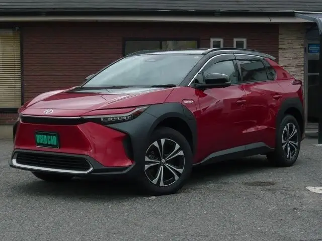 2022 Toyota BZ4X Z Red SUV for sale, Japanese used car export | GULJI TRADERS