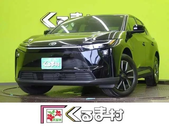 2025 Toyota BZ4X G/14-inch display audio Black SUV for sale, Japanese used car export | GULJI TRADERS