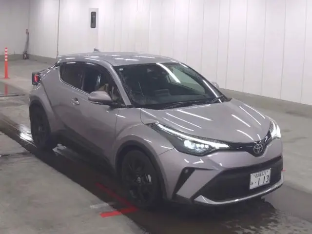 2023 Toyota C-HR G-T Mode Nero Safety Pla Gray SUV for sale, Japanese used car export | GULJI TRADERS