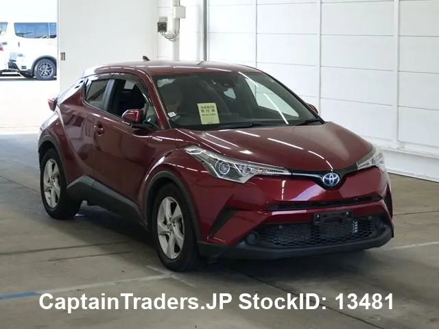 2017 Toyota C-hr Hybrid - photo 1 2017 Toyota C-hr Hybrid Red SUV for sale, Japanese used car export | GULJI TRADERS