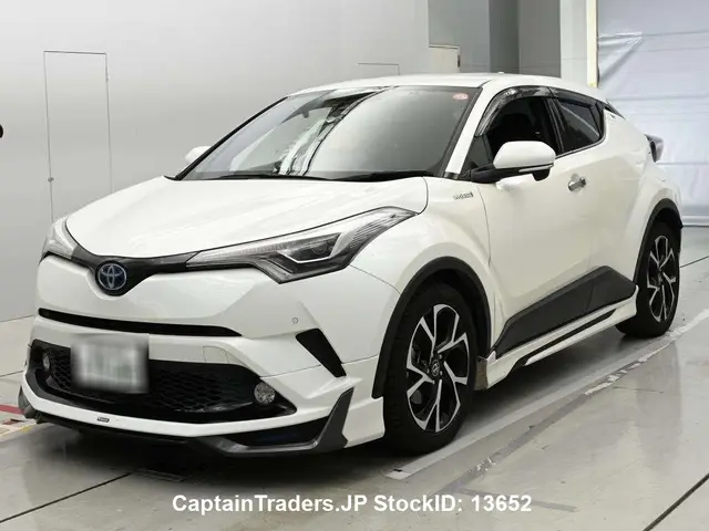 2018 Toyota C-hr Hybrid Pearl SUV for sale, Japanese used car export | GULJI TRADERS