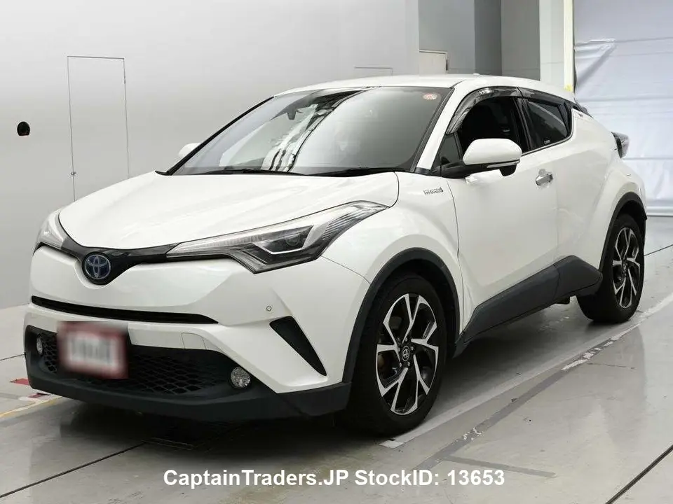 2018 Toyota C-hr Hybrid Pearl SUV for sale, Japanese used car export - photo 1 of 13 | GULJI TRADERS