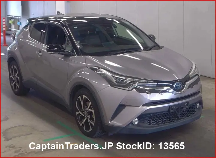 2018 Toyota C-hr Hybrid - photo 1 2018 Toyota C-hr Hybrid GRAY SUV for sale, Japanese used car export | GULJI TRADERS