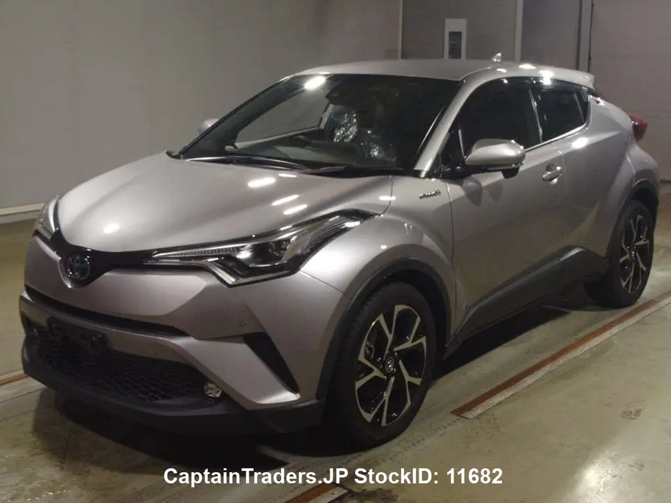 2019 Toyota C-hr Hybrid Silver SUV for sale, Japanese used car export | GULJI TRADERS