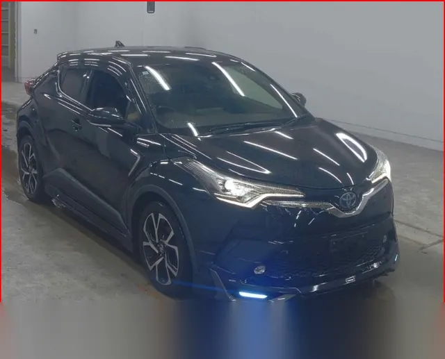 2019 Toyota C-hr Hybrid Push Start G Pakage BLUE SUV for sale, Japanese used car export | GULJI TRADERS