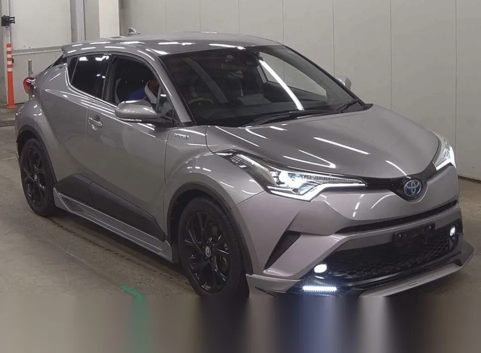 2019 Toyota C-hr Hybrid Push Start Hybrid G Mode Neo GRAY SUV for sale, Japanese used car export - photo 1 of 8 | GULJI TRADERS