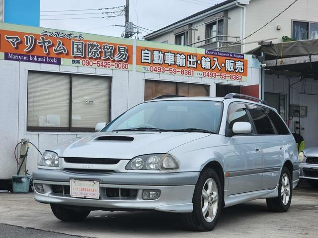 1998 Toyota Caldina 2.0 GT-T 4WD Silver Van for sale, Japanese used car export | GULJI TRADERS