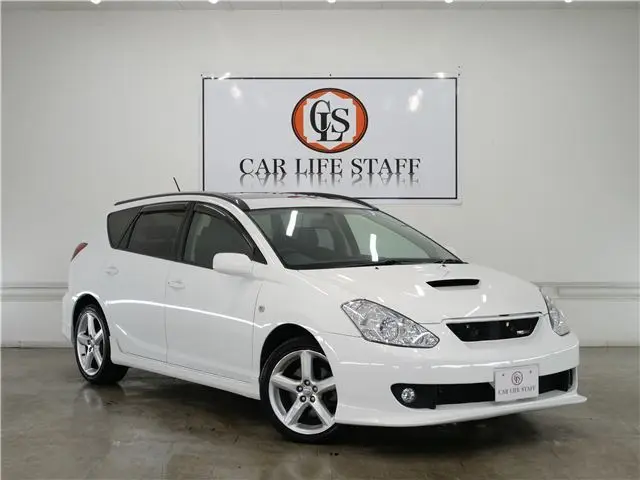 2003 Toyota Caldina GT-FOUR 4WD White Van for sale, Japanese used car export - photo 1 of 55 | GULJI TRADERS