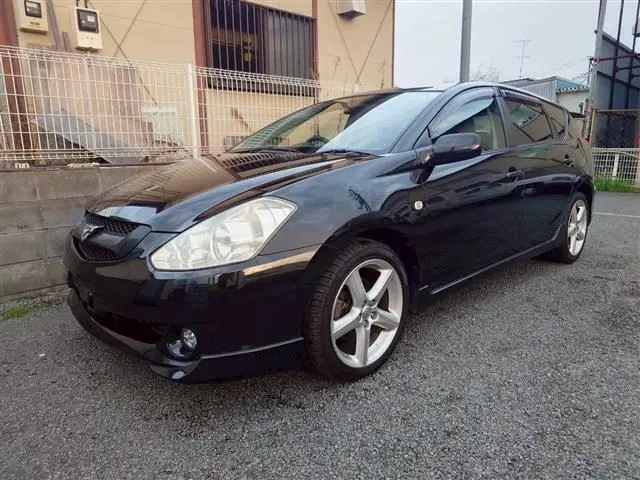 2004 Toyota Caldina ZT 4WD Black Van for sale, Japanese used car export | GULJI TRADERS