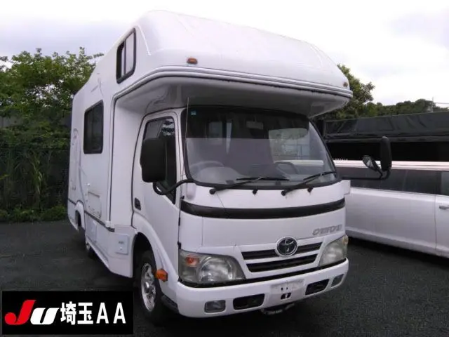2009 Toyota Camroad Camping sha White Truck for sale, Japanese used car export - photo 1 of 9 | GULJI TRADERS