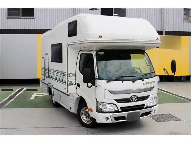 2019 Toyota Camroad camping White Truck for sale, Japanese used car export | GULJI TRADERS