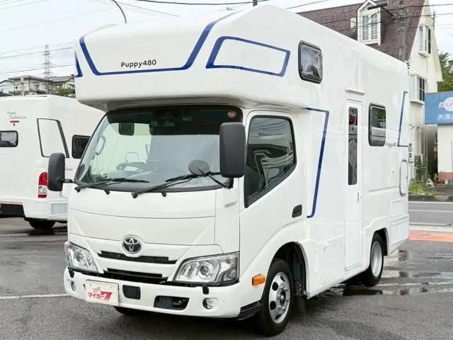 2024 Toyota Camroad Happy 480 Home Air Conditioner Solar 480W Lithium - photo 1 2024 Toyota Camroad Happy 480 Home Air Conditioner Solar 480W Lithium White Truck for sale, Japanese used car export - photo 1 of 24 | GULJI TRADERS