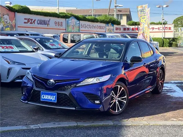 2019 Toyota Camry WS - photo 1 2019 Toyota Camry WS Blue Sedan for sale, Japanese used car export - photo 1 of 26 | GULJI TRADERS