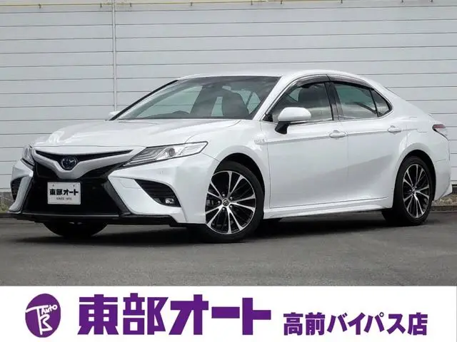 2019 Toyota Camry 2.5 WS Leather Package - photo 1 2019 Toyota Camry 2.5 WS Leather Package White Sedan for sale, Japanese used car export - photo 1 of 44 | GULJI TRADERS