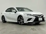 2019 Toyota Camry WS Leather Package White Sedan for sale, Japanese used car export - photo 1 of 24 | GULJI TRADERS